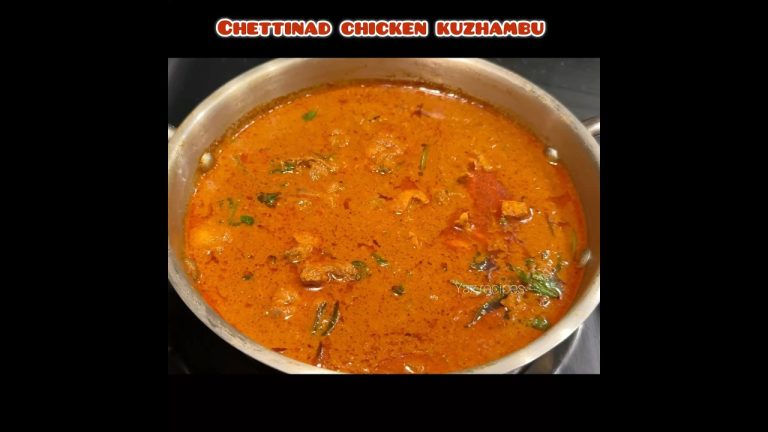 Ultimate 💥👌செட்டிநாடு சிக்கன் குழம்பு||CHETTINAD CHICKEN KUZHAMBU RECIPE IN TAMIL #chicken #shorts
