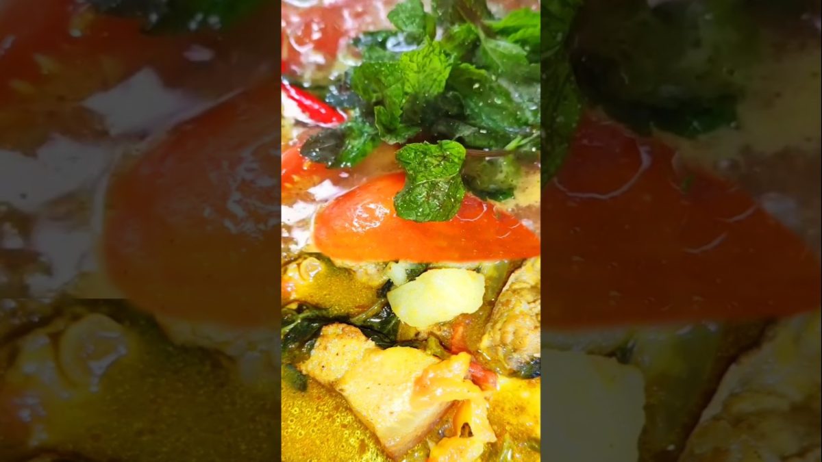 Pork with mint leaf recipe.❤#porkrecipe #teastyfood #cooking #foodie #makerecipe #shorts