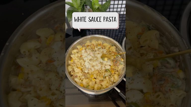 White sauce pasta recipe | how to make white sauce pasta! 🥰😍