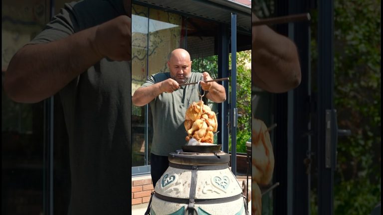 The best gadget for frying chicken #tandoor #chicken #recipes