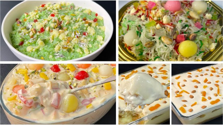 4 Easy Dessert Recipes That any one can make in Minutes 😍