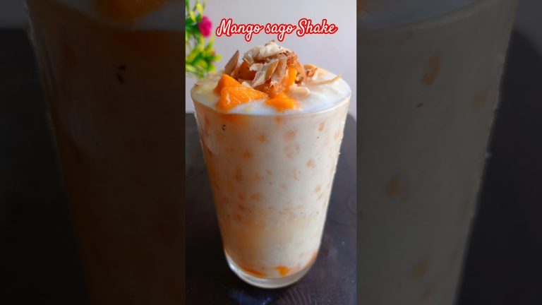 Mango Sago Shake #recipe #food #shorts