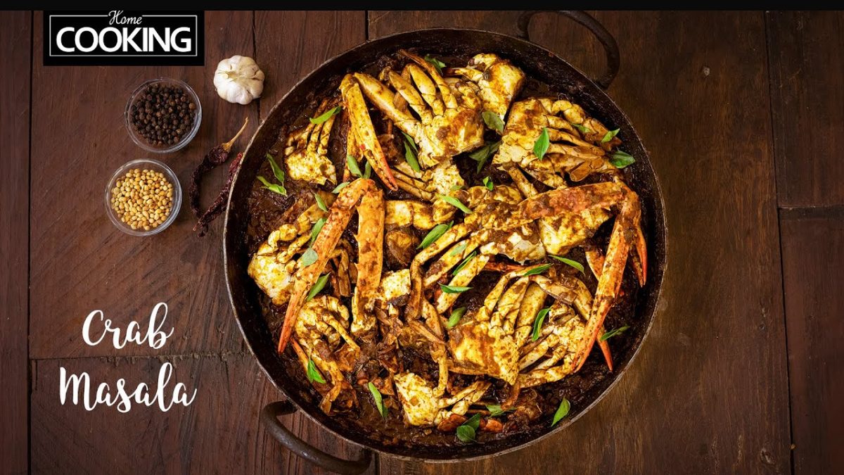 Crab Masala | Spicy Crab Curry | Seafood | Blue Crab Recipes | Fried Crab | Easy Recipes | Side Dish