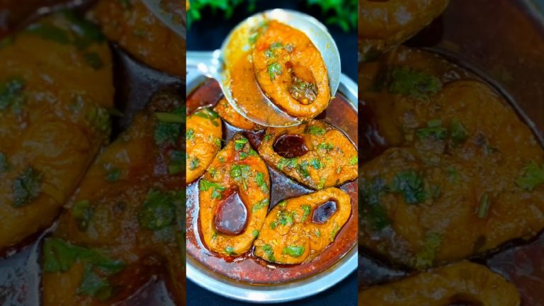 Rohu Fish Curry | Masala Fish Curry Recipe #shorts #youtubeshorts #ytshorts #recipe #fishcurry