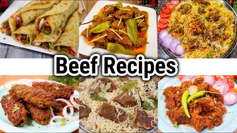 6 Eid ul Adha Special Beef Recipes By Tasty Food With Maria | Dawat Recipes