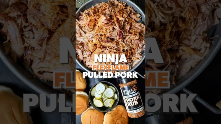 Smoked Pulled Pork on the Ninja FlexFlame