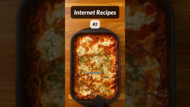 Testing Recipes I Find Online | Baked Spaghetti