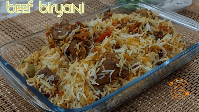Beef Biryani Recipe | Karachi Famous Beef Biryani | Bakra Eid Special | Eatalog