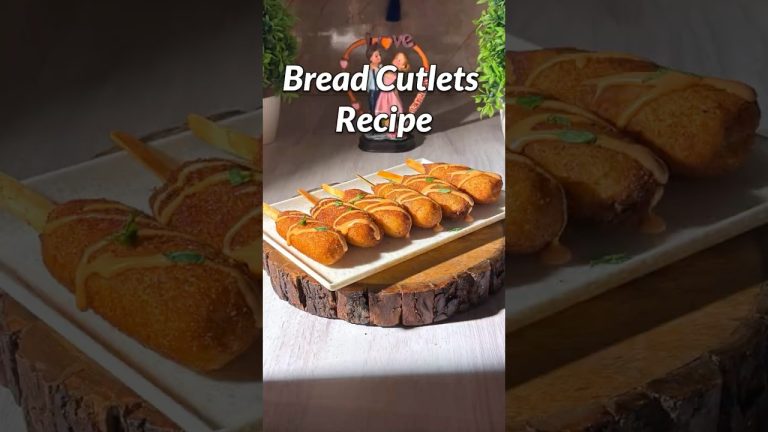 Trending Bread Cutlets Recipe #potato #recipe #trending #shorts