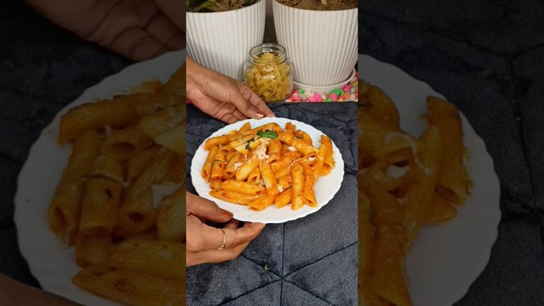Best Ultimate Pasta Recipe #Shorts #PastaRecipe Red Sauce Pasta Recipe