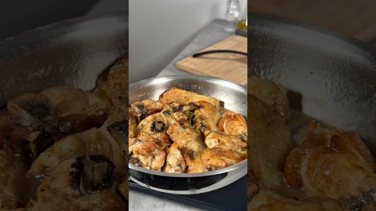 Pollo en Salsa para tus Tuppers ¡Rápido y Delicioso!