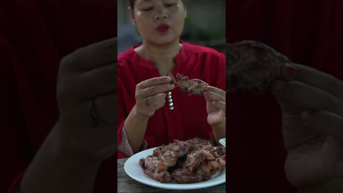 Pork ribs grill #shorts #food #smokegrill #chickenrecipes #mukbang #grilltime #chickenparts #eating