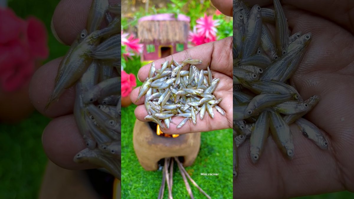 Unique Style World Small Fish Fry🐟 #shorts #shortsvideo #youtubeshorts #minicocinar