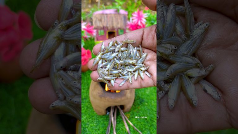 Unique Style World Small Fish Fry🐟  #shorts #shortsvideo #youtubeshorts #minicocinar