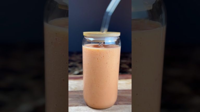 How to make Papaya Smoothie (no added sugar) #smoothie #juice #healthy #drink