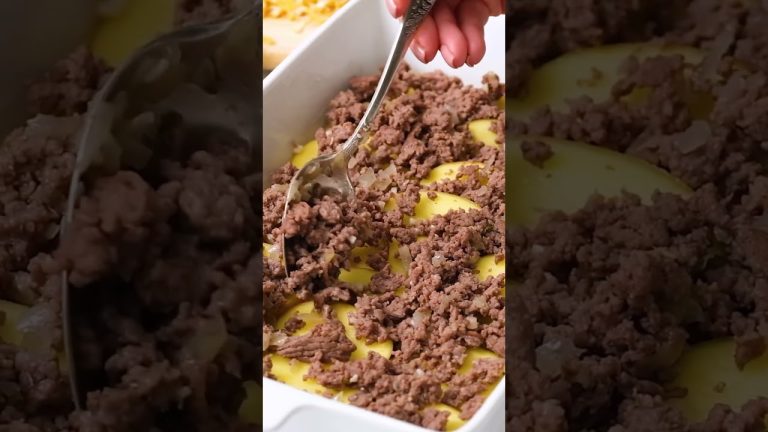 One Pot Meal | Hamburger Potato Casserole 🥔🍔