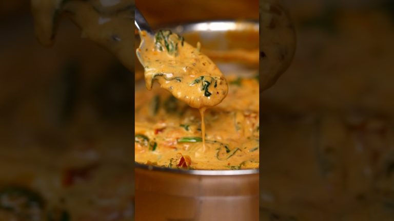 Creamy Tuscan Butter Salmon! #tuscansauce #easyrecipe #cooking