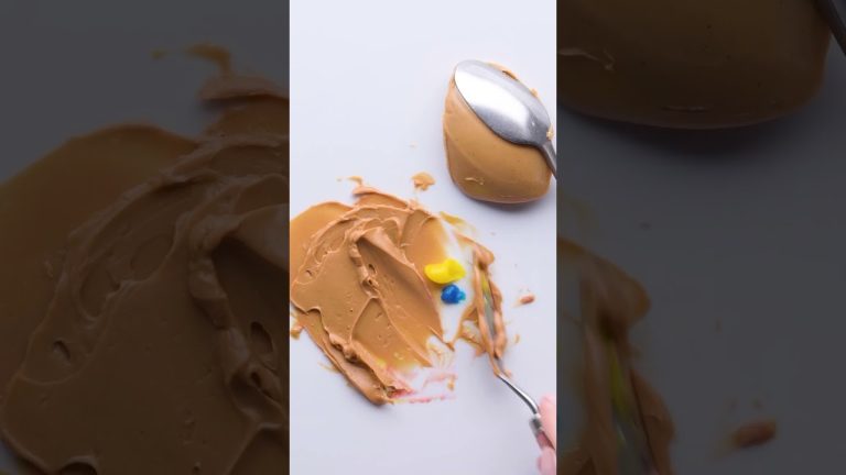 Going nuts for this peanut butter buttercream color match!