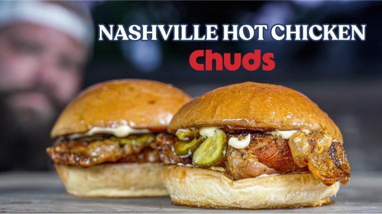 Nashville Hot BBQ Chicken Sandwich! | Chuds BBQ