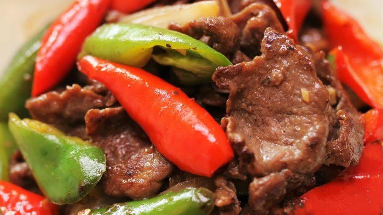 BETTER THAN TAKEOUT – Pepper Steak Recipe