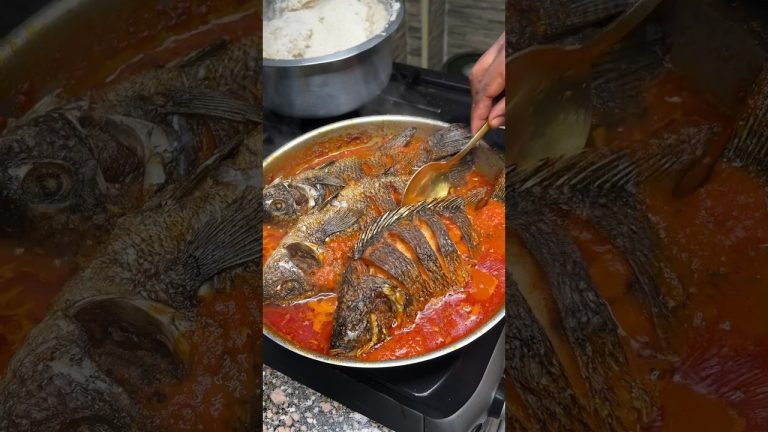 BEST TILAPIA FISH STEW
