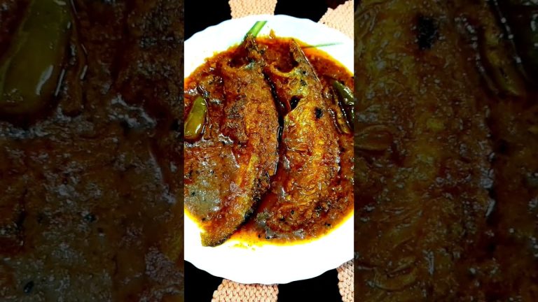 Pabda Macher Tel Jhal Recipe l Bengali Pabda fish Curry #shorts #viral #trending