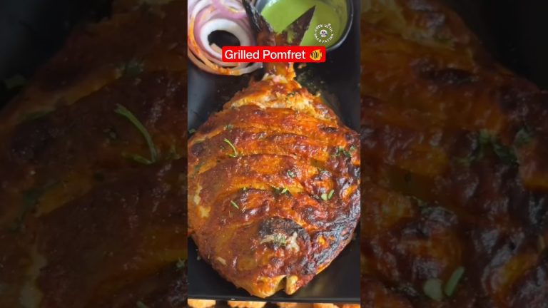 Tandoori Pomfret 😍😋 Sea Food Lovers ❤️ #seafood #shorts #viral #fish