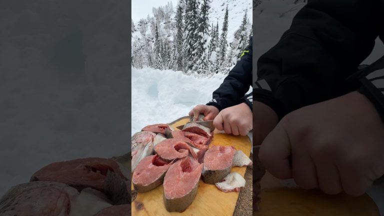 😍🔥 #fishing #cooking #survival #food #shorts #fish