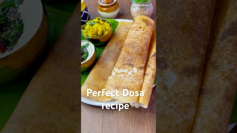Instant Dosa Recipe | Crispy Dosa in Minutes | How to Make Perfect Dosa | Restaurant Style Dosa
