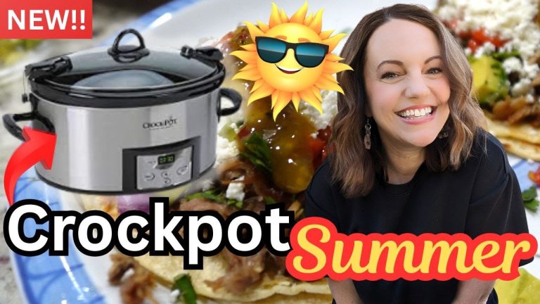 🌶️ STAY COOL! 3 Summer Crockpot Recipes You NEED to Make!