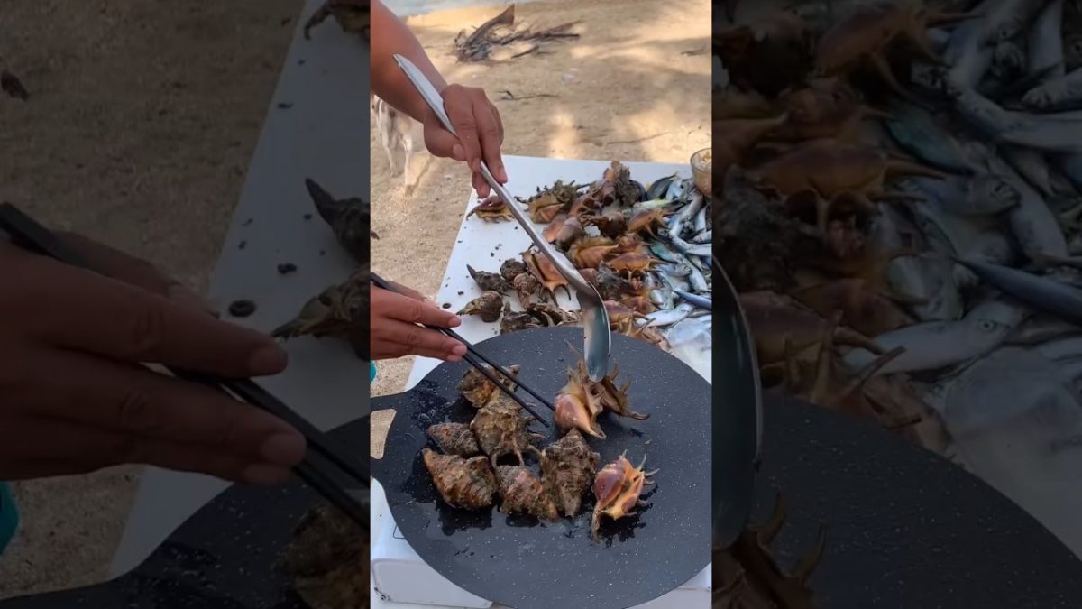 Crunchy Fried Spade Shells Recipe | Quick Seafood Cooking for Catch & Cook Enthusiasts 🍤🔥
