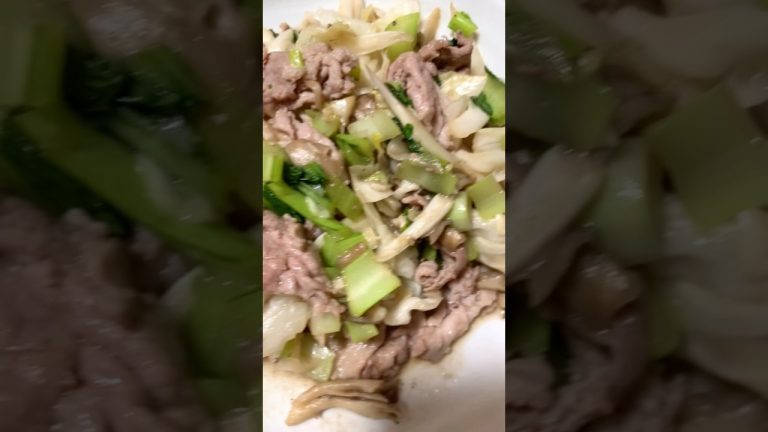 25610D 肉野菜炒め #shorts #日々の食卓