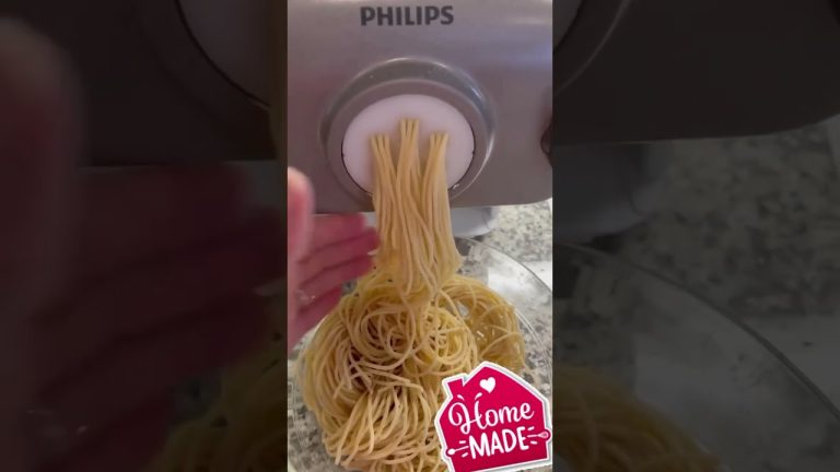Fresh Homemade Spaghetti—Made Easy with Philips Pasta Maker!