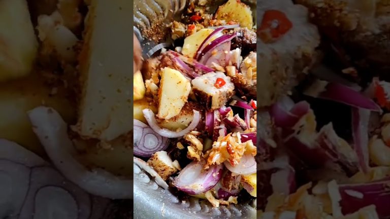 eating show smoke pork & cooking #mukbang #coreanstreetfood