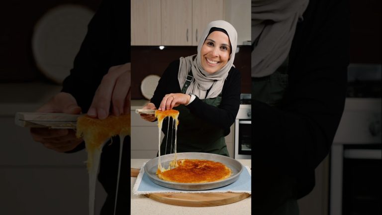 Palestinian Konafe #recipe #desserts #knafeh #palestine