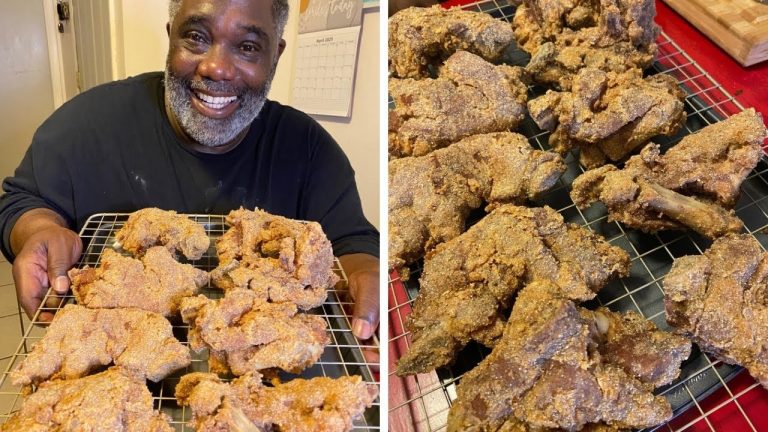 Southern-Style Fried Pig Feet in the Masterbuilt! Crispy & Tender!