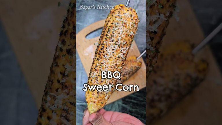 Mouthwatering BBQ Sweetcorn, make this at Home #Shorts