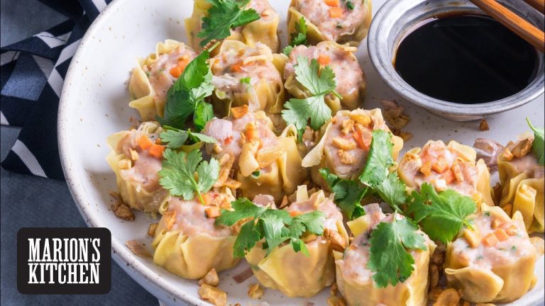 Thai Prawn & Pork Dumplings – Marion's Kitchen