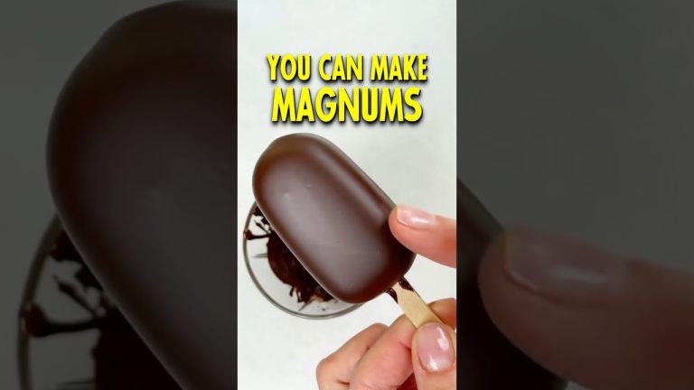 How to make Magnums at home (Healthy Version)