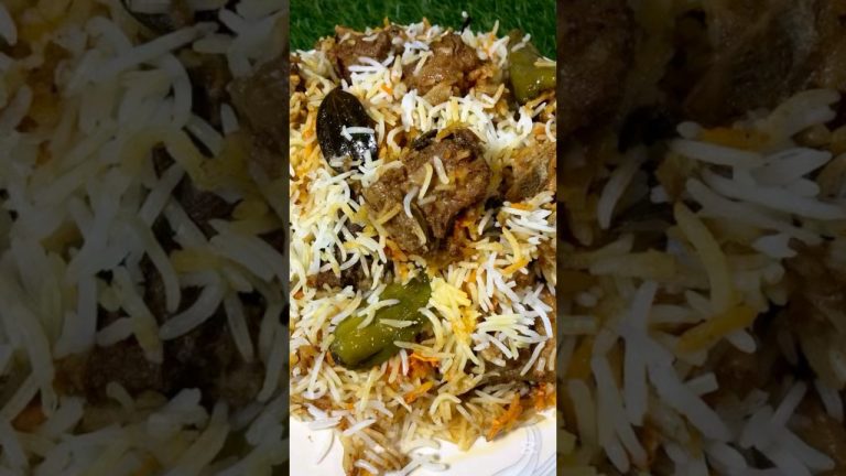 Beef Biryani Recipe #beefbiryani #biryanirecipe #shorts