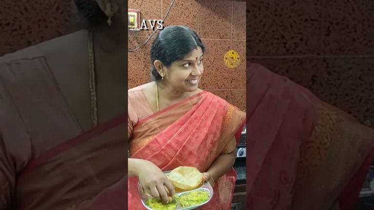 மலரும் நினைவுகள் 3 | Poori chicken gravy and urulai kizhangu masala | #Avs #shorts