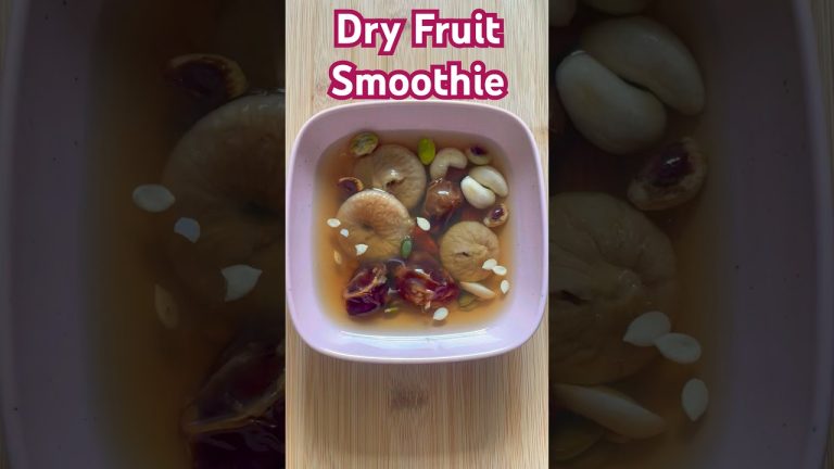 Dry Fruit Smoothie Recipe | Healthy Smoothie Recipes for Weight Loss😋😋😋