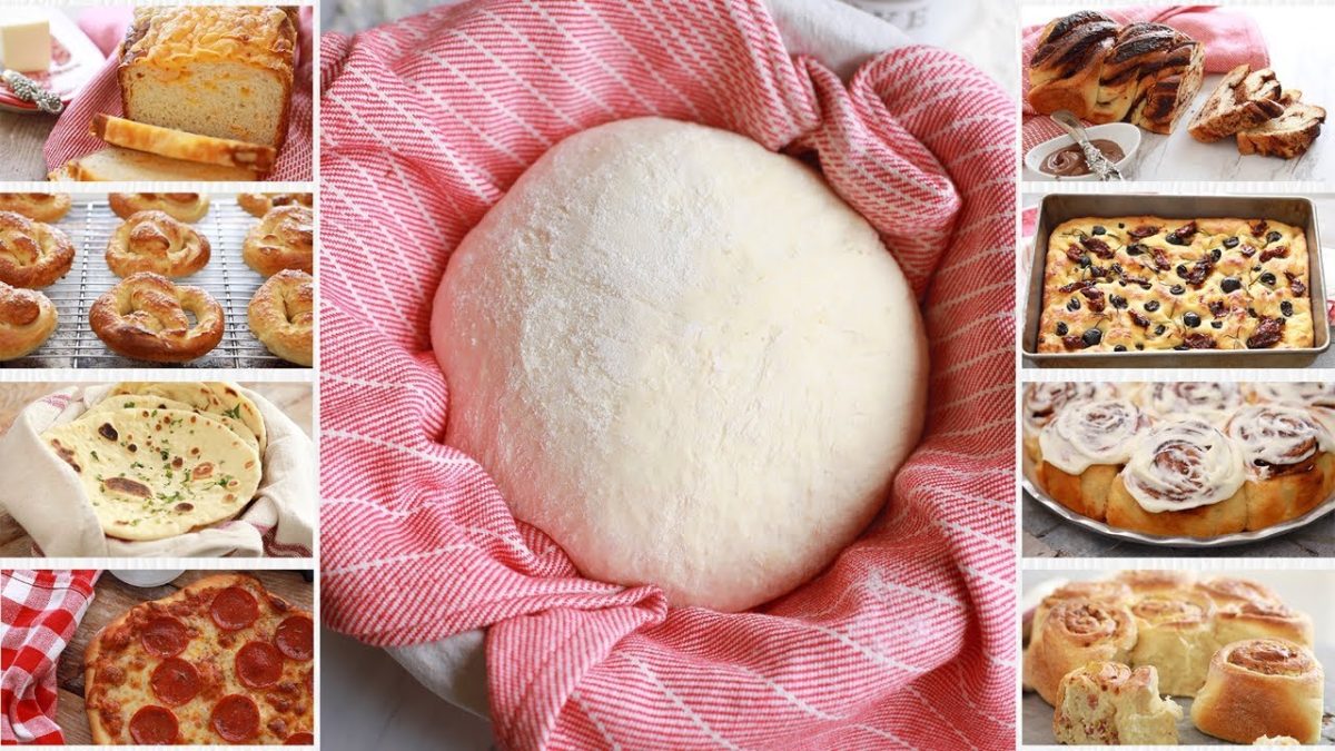 Crazy Dough: One Easy Bread Recipe with Endless Variations – Gemma's Crazy Dough Bread Series Ep 1