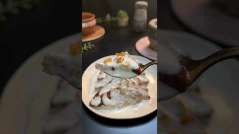 Aaj Kuch Meetha Hojaye 😋💕 #shahitukda #shahitukra #sweetrecipe #sweet #indiansweetrecipe #food