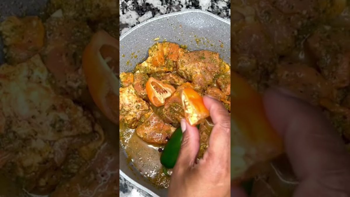 How To Make the Most TENDER, JUICY and SUPER DELICIOUS Fried Pork | Haitian Griot | #SHORTS