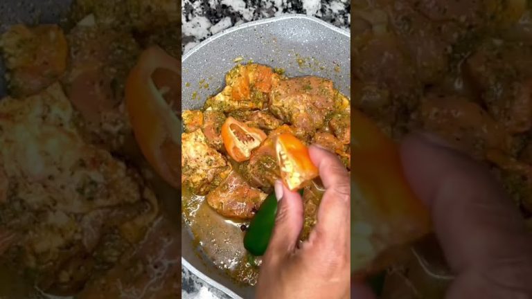 How To Make the Most TENDER, JUICY and SUPER DELICIOUS Fried Pork | Haitian Griot | #SHORTS