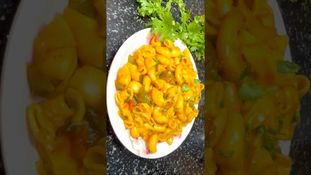 5 min pasta recipe in pressure cooker l Breakfast/Lunchbox recipe #shorts #ytshorts
