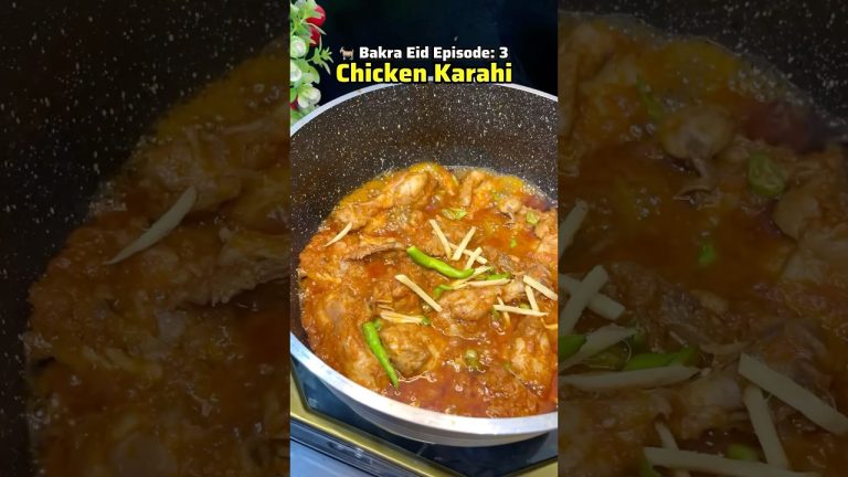 Chicken karahi recipe #short #shortsfeed #chickenrecipe #food