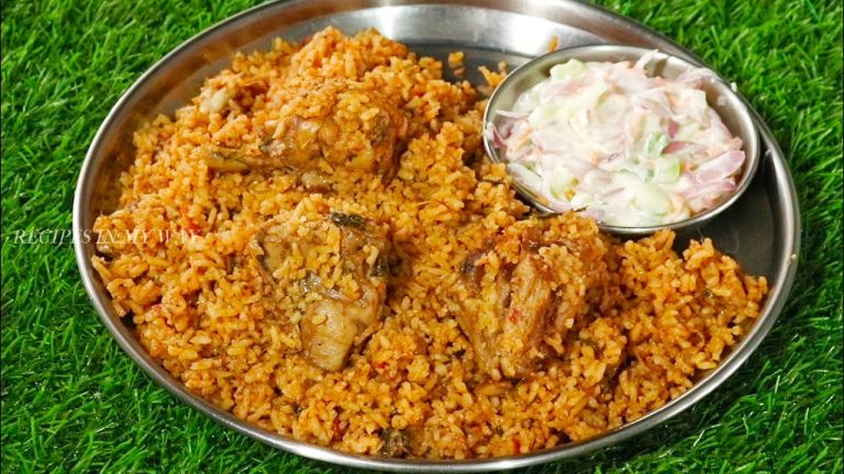 குக்கர்ல சிக்கன் பிரியாணி – CHICKEN BIRYANI RECIPE – CHICKEN BIRYANI IN COOKER – CHICKEN BIRYANI