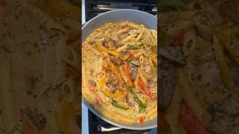 Rasta Pasta w/ Chicken #cookwithme